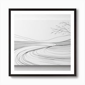 Lone Tree Art Print