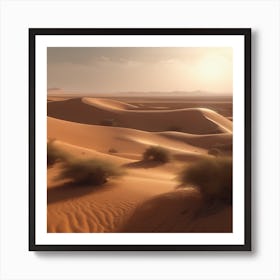 Sahara Desert 140 Art Print