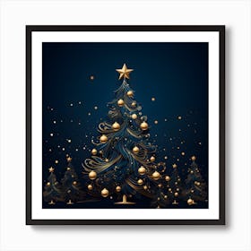 Christmas Tree 16 Art Print