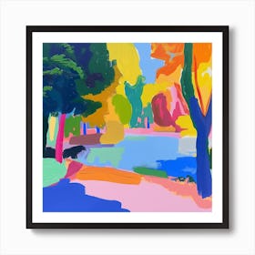 Abstract Park Collection Regents Park London 1 Art Print