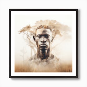 Africa art Art Print