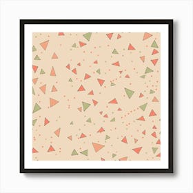 Triangles Art Print