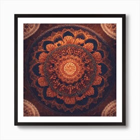 Mandala Art Print