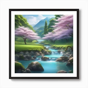 Sakura Blossoms 2 Art Print