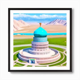 Islamic Mosque 19 Art Print