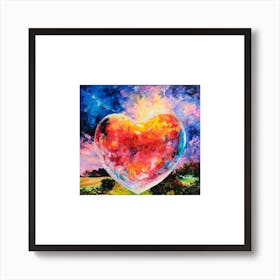 Heart Of Love Art Print