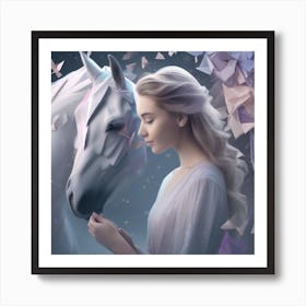 Fairytale Horse 9 Art Print