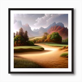 Lovely Landscape 1 Art Print