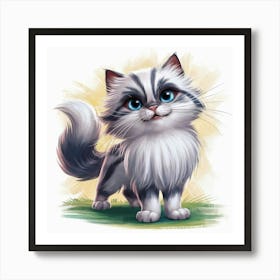 Kitty Cat Art Print