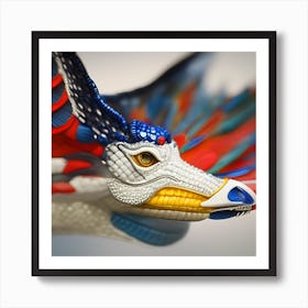 OCA DNA  Dragon Head Art Print