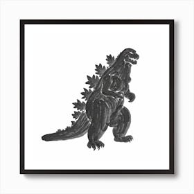 Godzilla Art Print