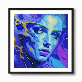 'Blue' Art Print