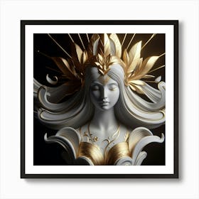 Goddess Of The Sun Art Print