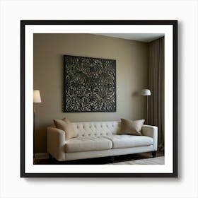 Wall For Living Room Art Print