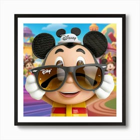 A Playful And Vibrant Illustration Of Disney Raypo Gvzm8angsdahmlgkh 6pcg Pwsss7jftmw9zznindf5ng Art Print