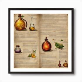 Spells And Potions Art Print