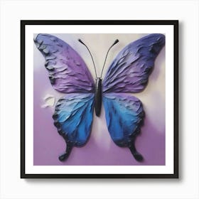 Butterfly Painting Art Print