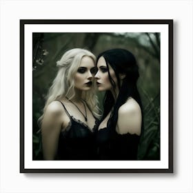 Yin and Yang Art Print