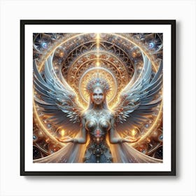 Angel Of The Universe Art Print