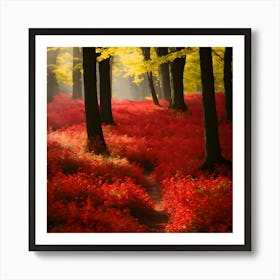 Autumn Forest 29 Art Print