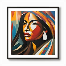 Native American Woman Art Print