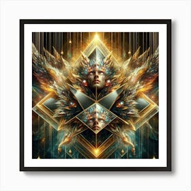 Angel Wings 7 Art Print