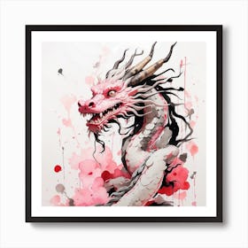 Dragon Painting Art Print