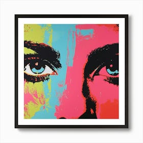 Eyes Pop Art 4 Poster