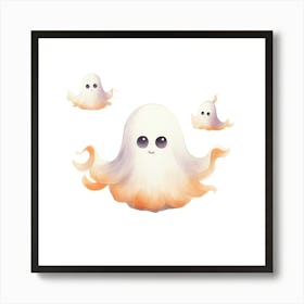 Ghosts Art Print