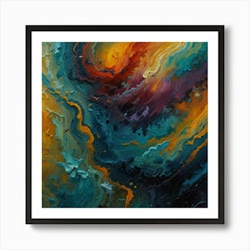 Abstract Painting 122 Art Print