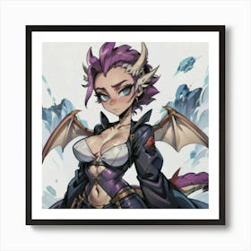 Camazotz Girl Art Print