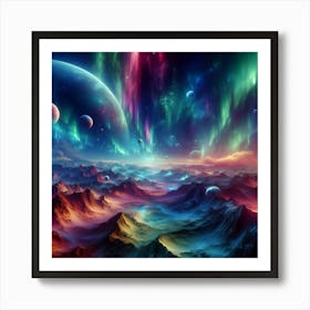 Nasa Space Art Art Print