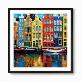 Amsterdam Canals 2 Art Print