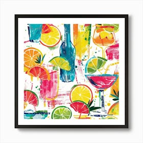 Cocktail Paradise 1 Art Print