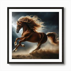 Horse Galloping 4 Art Print