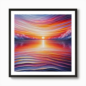 Sunset Art Print