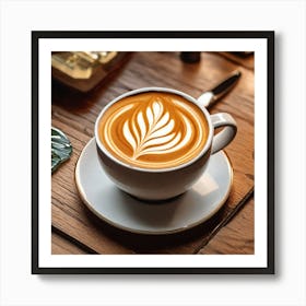 Coffee Latte Affiche