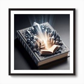 beautiful book art 1 Poster