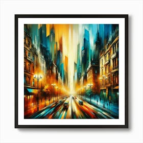 Cityscape 11 Art Print