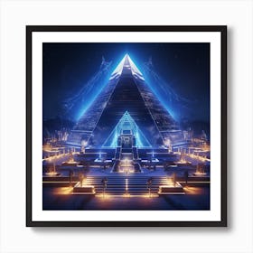 Egyptian Pyramid 1 Art Print