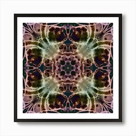 Watercolor Abstract Pattern And Texture Art Print