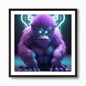 Gorilla 3 Art Print