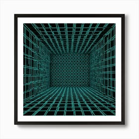 Futuristic Space Art Print