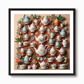 Tea Art 382 Art Print