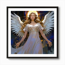 Angel Of Light Art Print