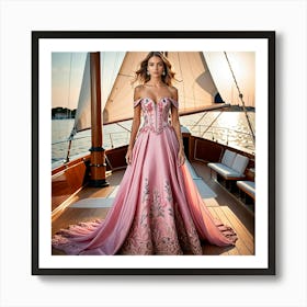 Wedding Dress 6 Art Print