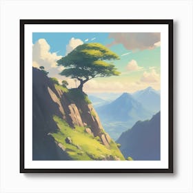 Lone Tree 8 Art Print