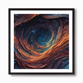 Abstract Painting 43 Art Print