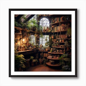 Room Full Of Plants Art Print