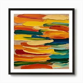 Abstract Painting 1 Art Print